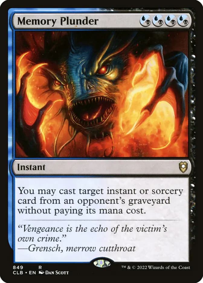 Card image of Memory Plunder