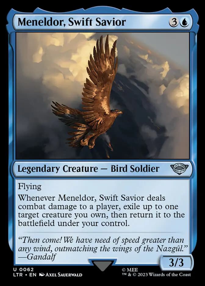 Card image of Meneldor, Swift Savior