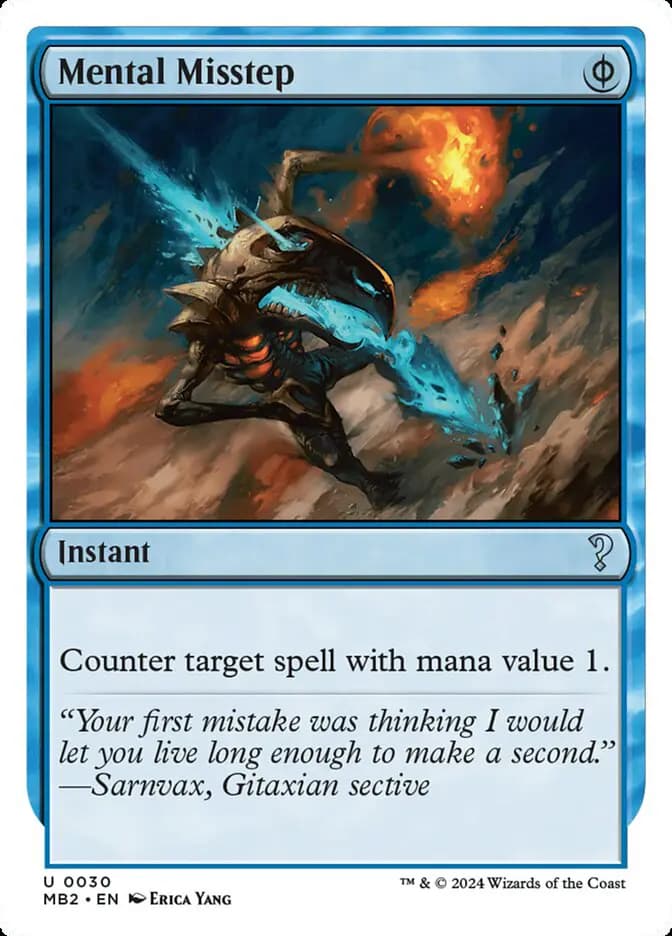 Card image of Mental Misstep