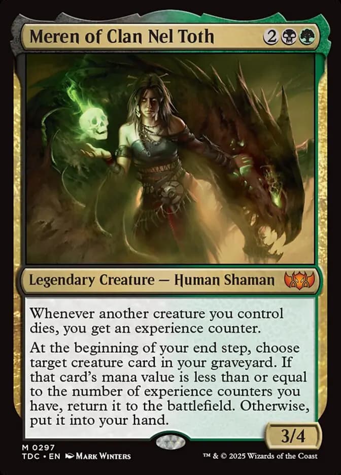 Card image of Meren of Clan Nel Toth