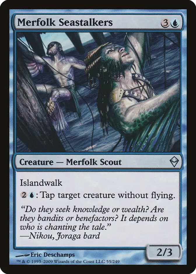 Card image of Merfolk Seastalkers