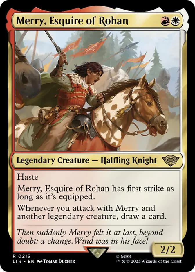 Card image of Merry, Esquire of Rohan