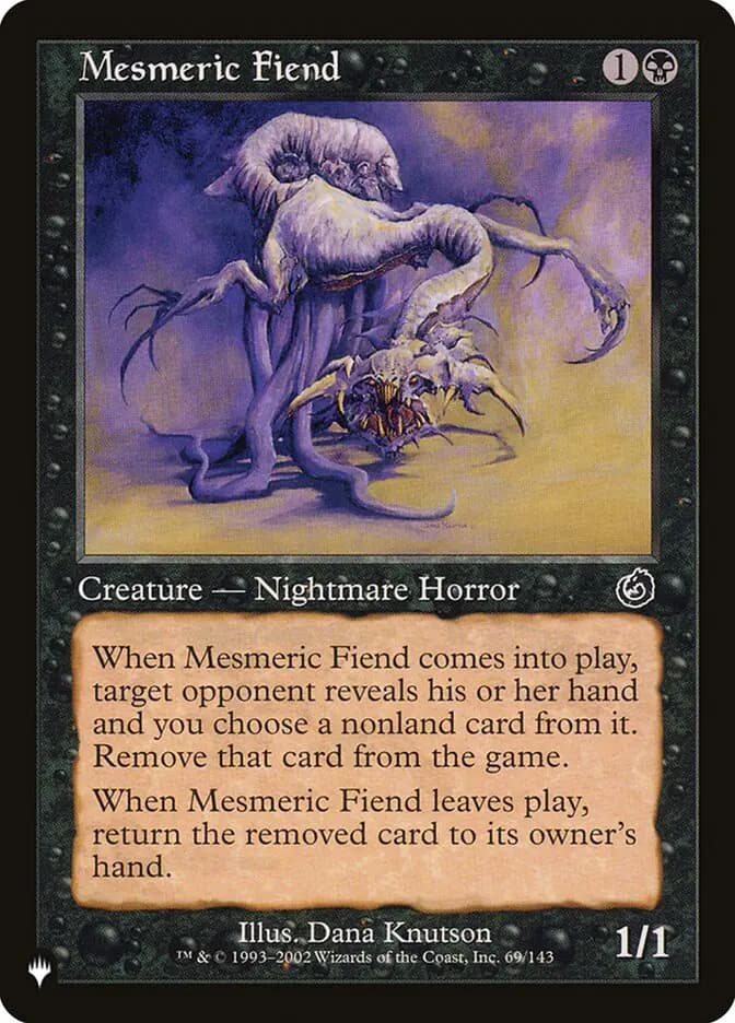 Card image of Mesmeric Fiend