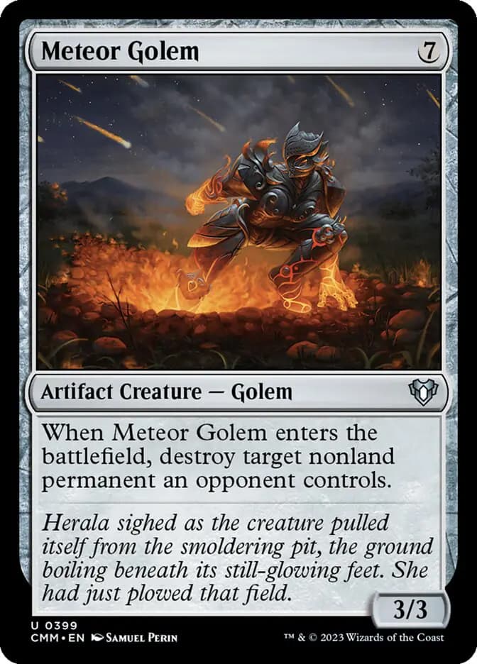 Card image of Meteor Golem