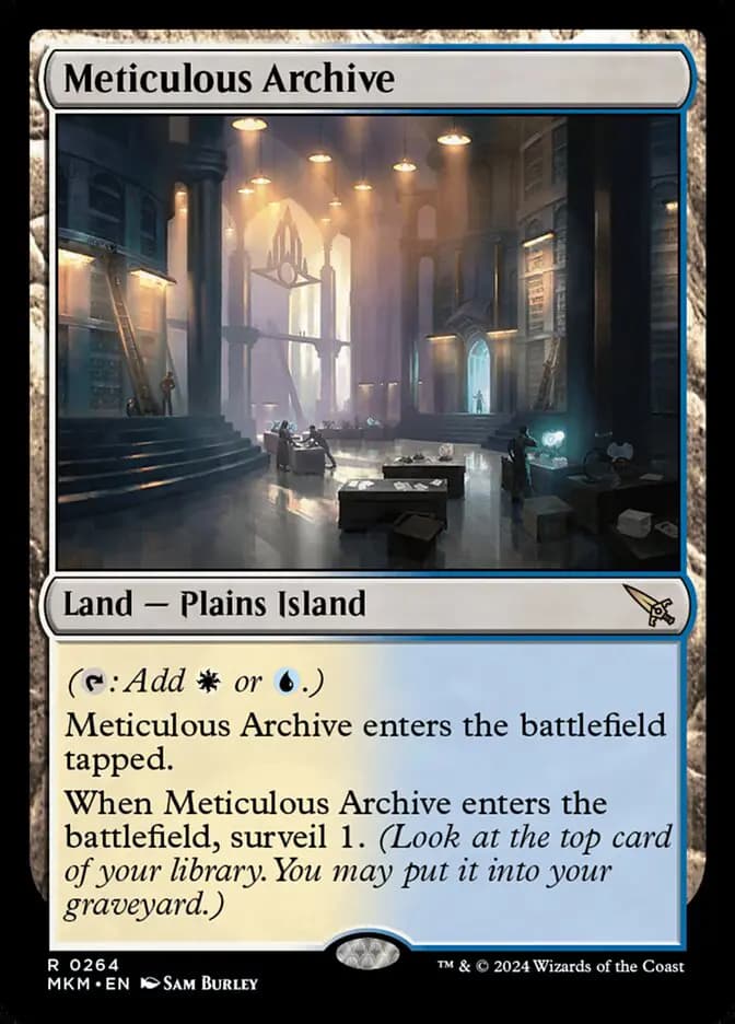 Card image of Meticulous Archive