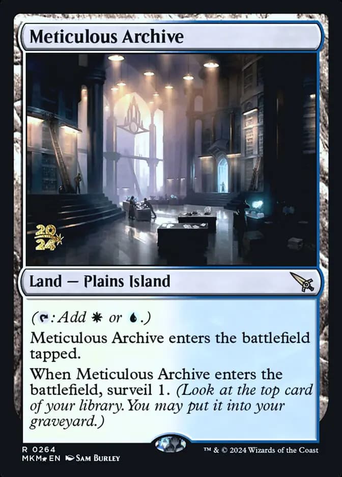 Card image of Meticulous Archive
