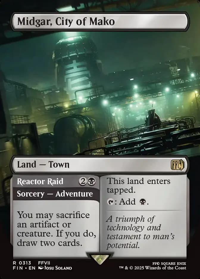 Card image of Midgar, City of Mako / Reactor Raid