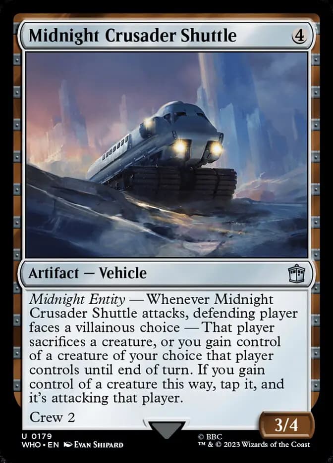 Card image of Midnight Crusader Shuttle