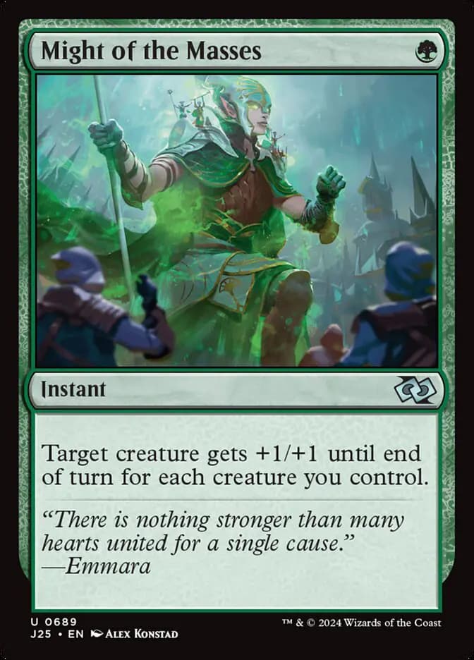 Card image of Might of the Masses