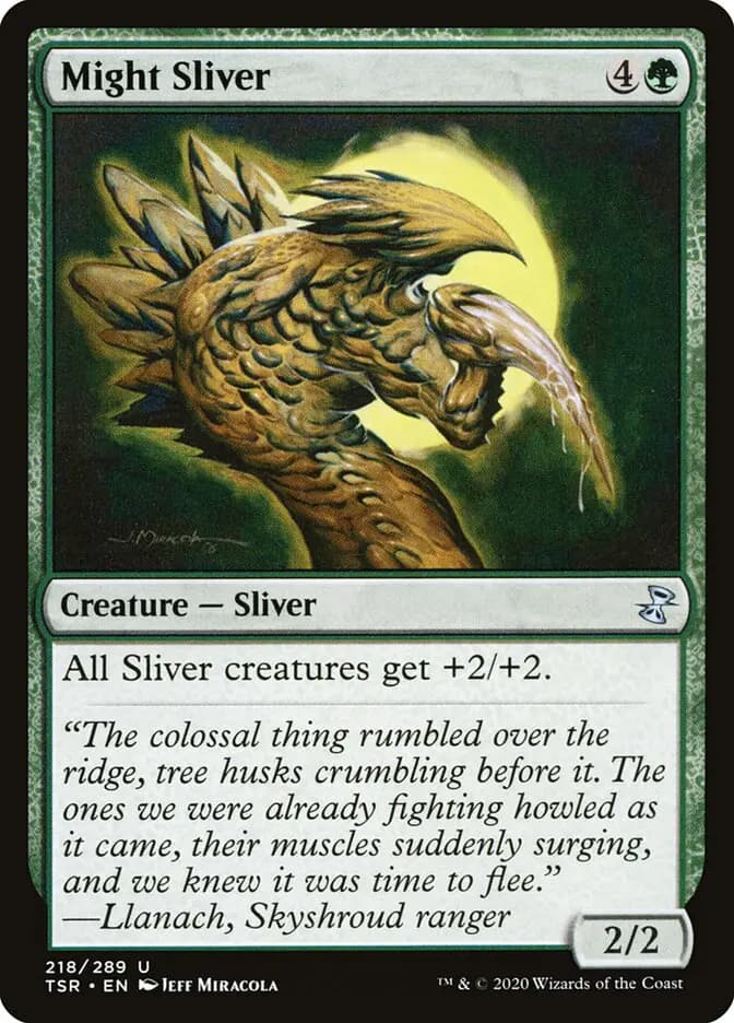 Card image of Might Sliver
