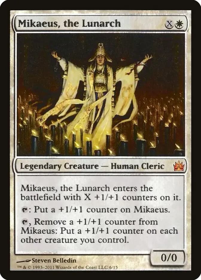 Card image of Mikaeus, the Lunarch
