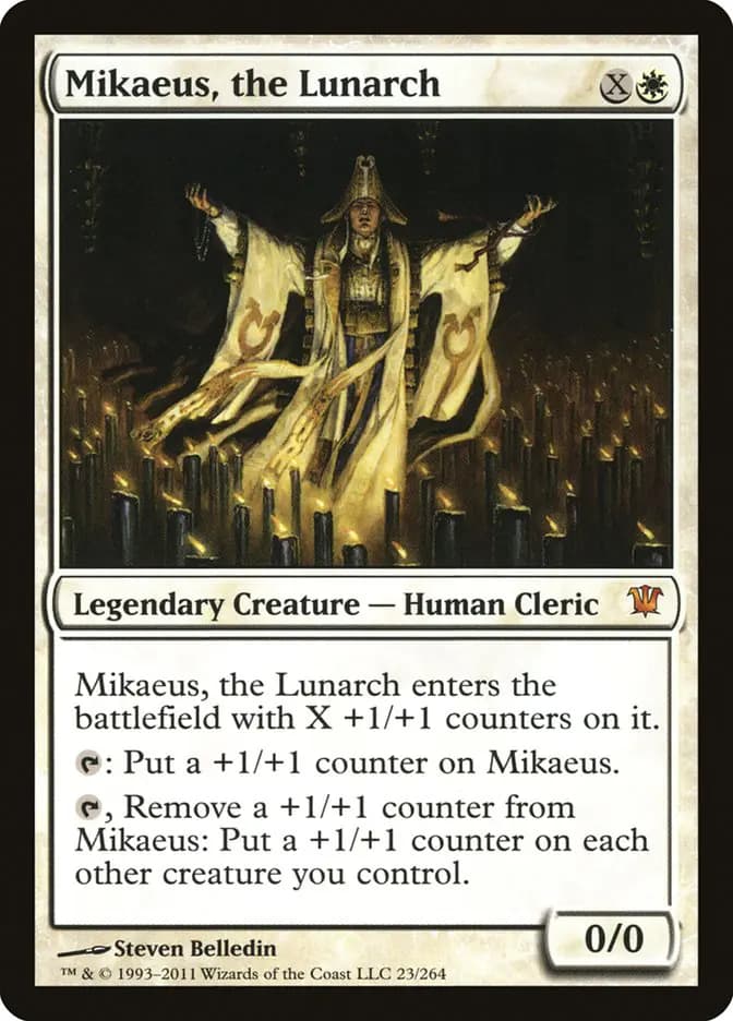 Card image of Mikaeus, the Lunarch