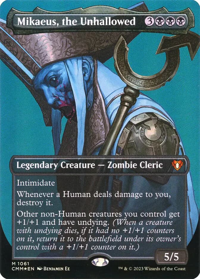 Card image of Mikaeus, the Unhallowed