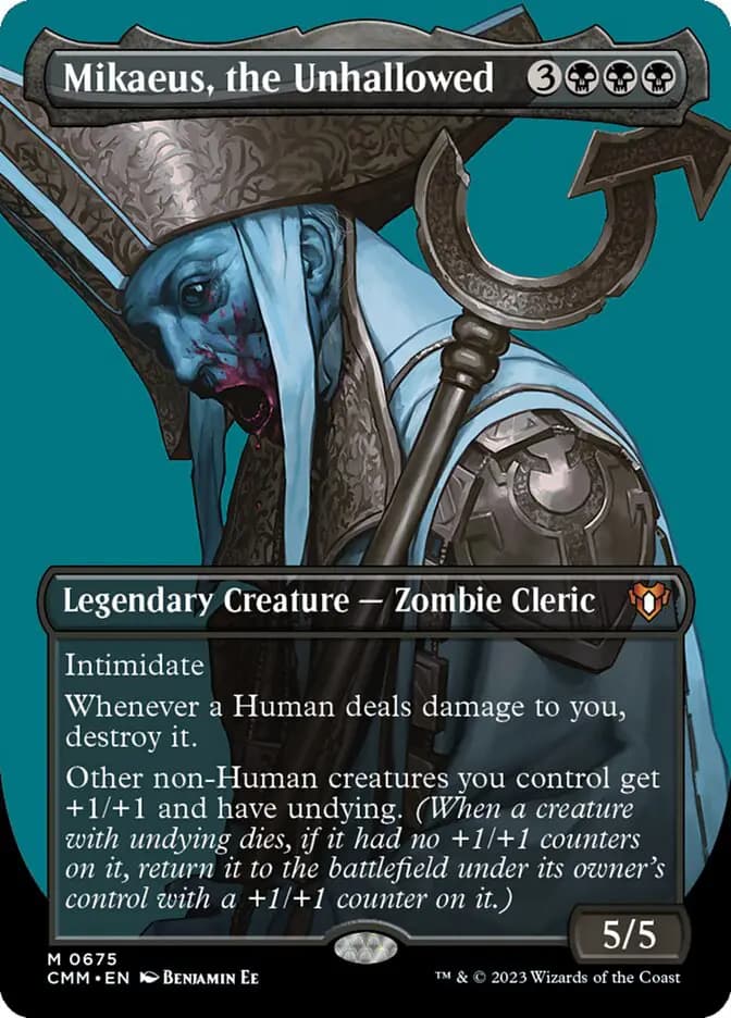 Card image of Mikaeus, the Unhallowed