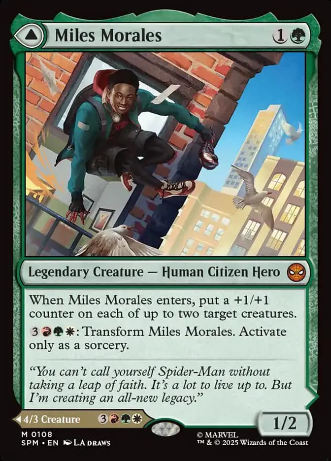 Card image of Miles Morales / Ultimate Spider-Man