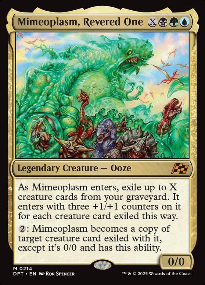 Card image of Mimeoplasm, Revered One