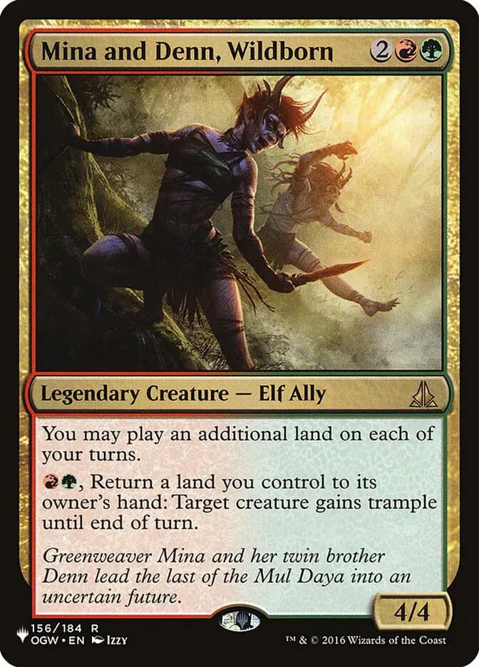 Card image of Mina and Denn, Wildborn