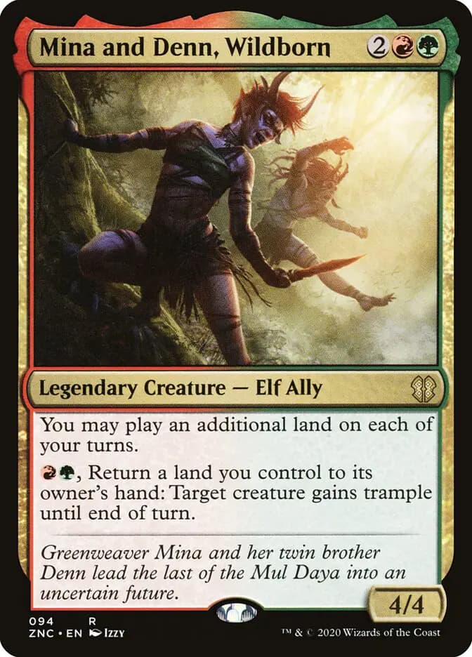 Card image of Mina and Denn, Wildborn