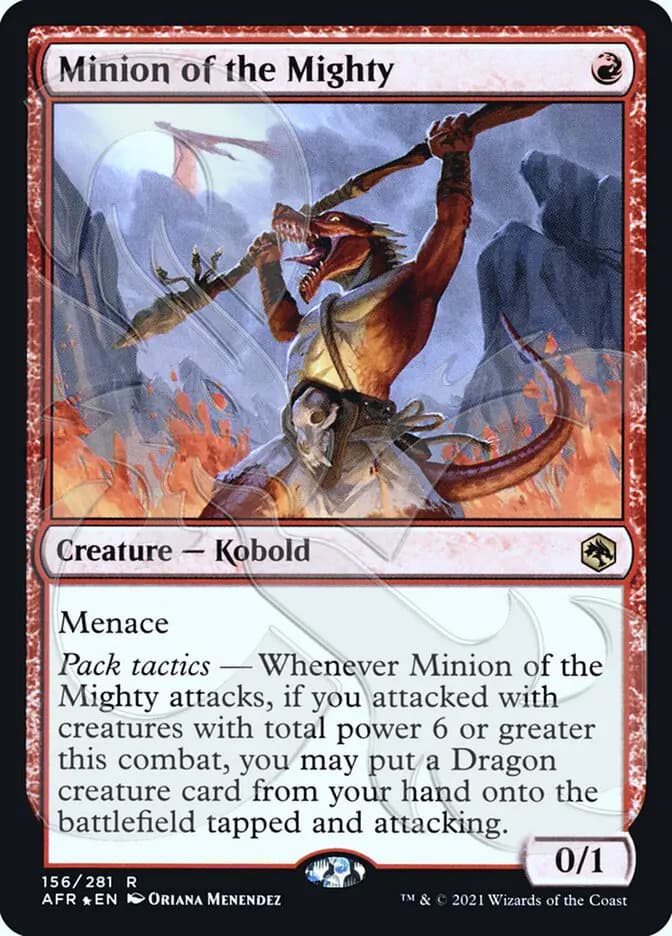 Card image of Minion of the Mighty
