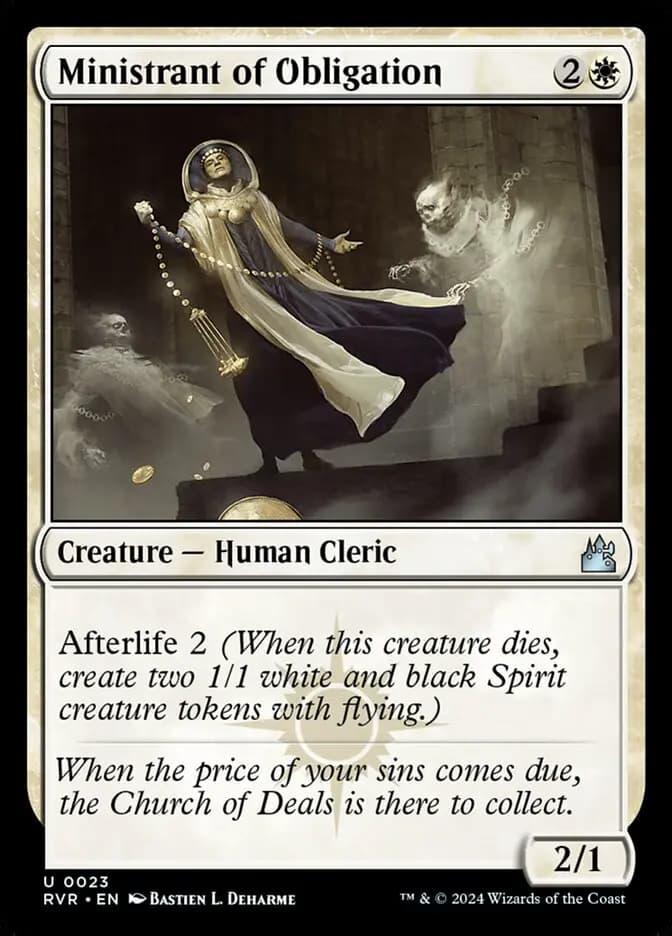 Card image of Ministrant of Obligation