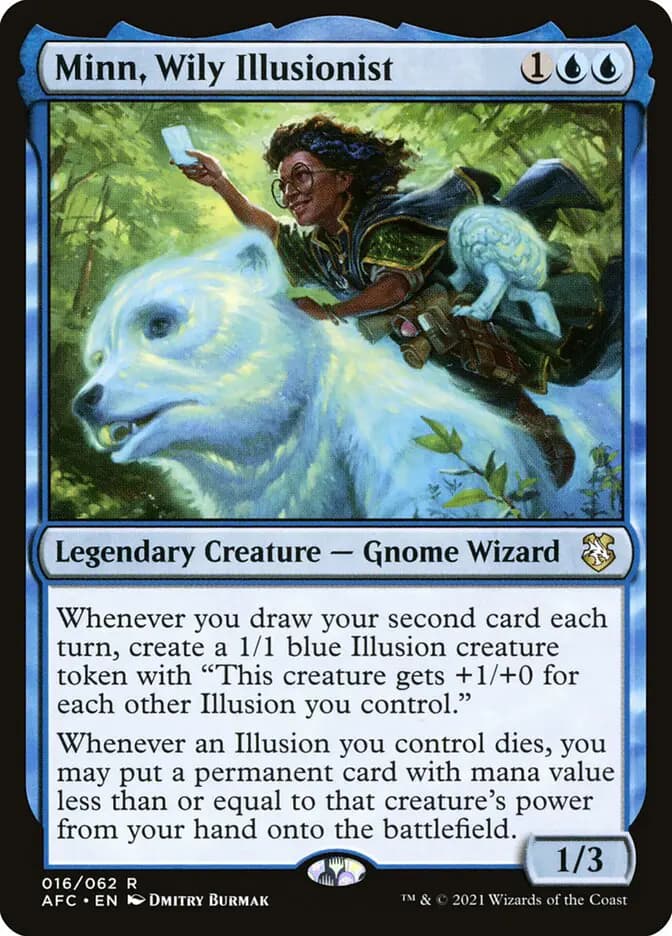 Card image of Minn, Wily Illusionist