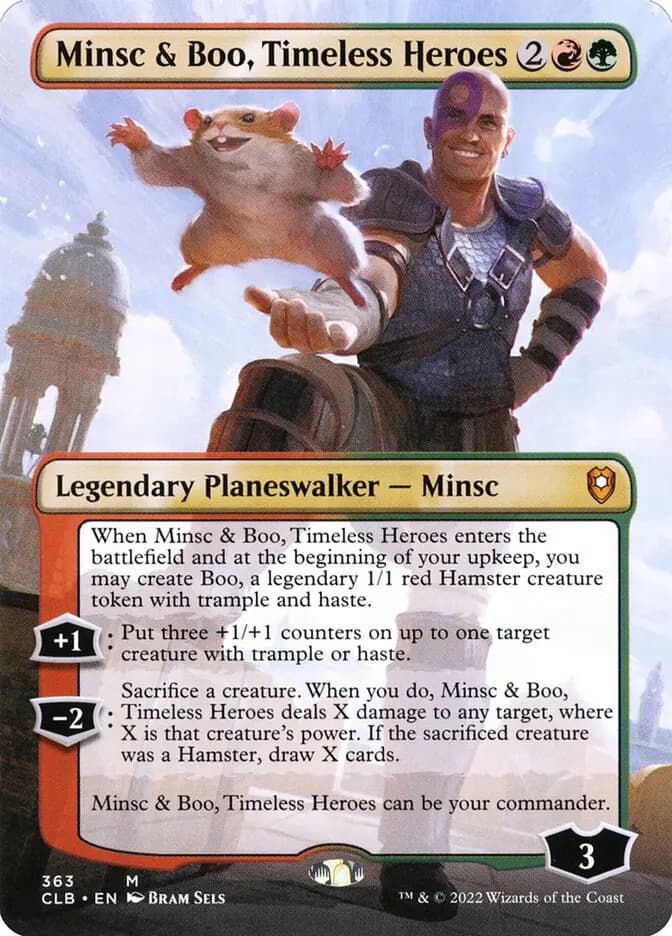 Card image of Minsc & Boo, Timeless Heroes