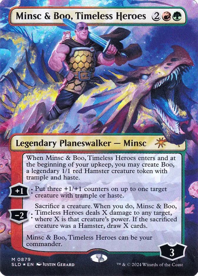 Card image of Minsc & Boo, Timeless Heroes