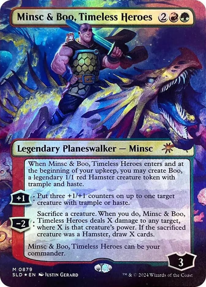 Card image of Minsc & Boo, Timeless Heroes