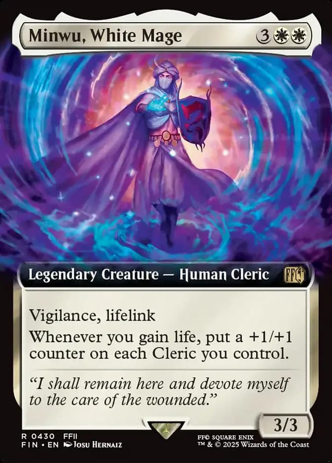 Card image of Minwu, White Mage