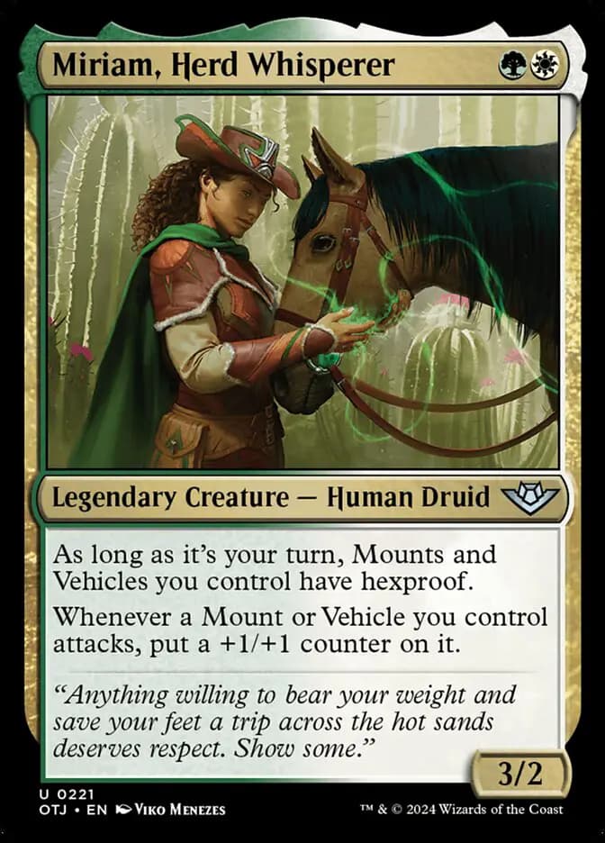 Card image of Miriam, Herd Whisperer
