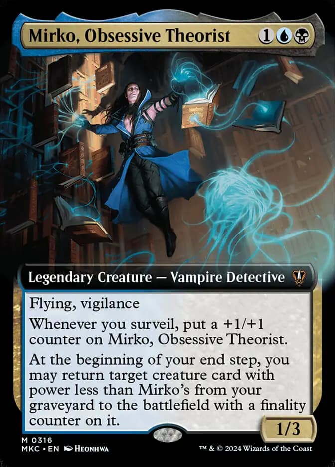 Card image of Mirko, Obsessive Theorist