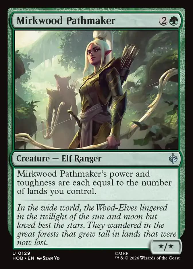 Card image of Mirkwood Pathmaker