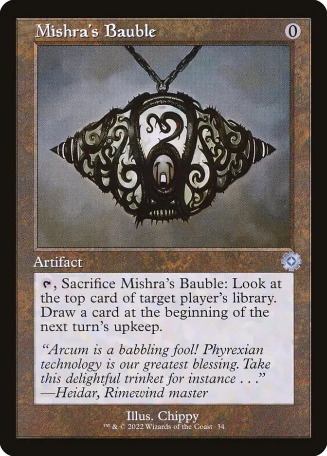 Card image of Mishra's Bauble