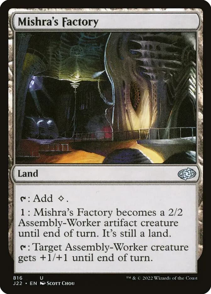 Card image of Mishra's Factory