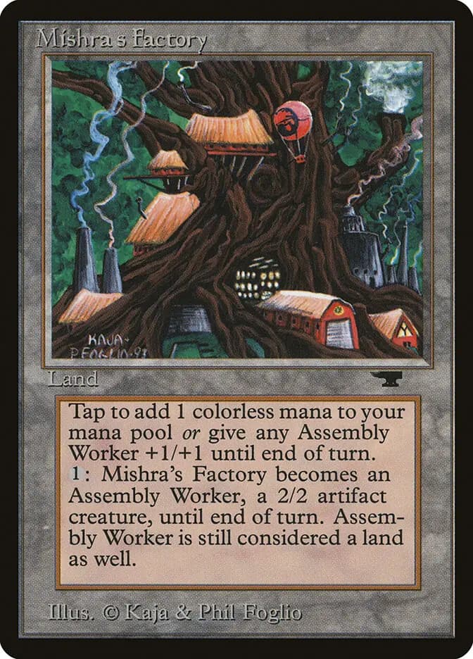 Card image of Mishra's Factory