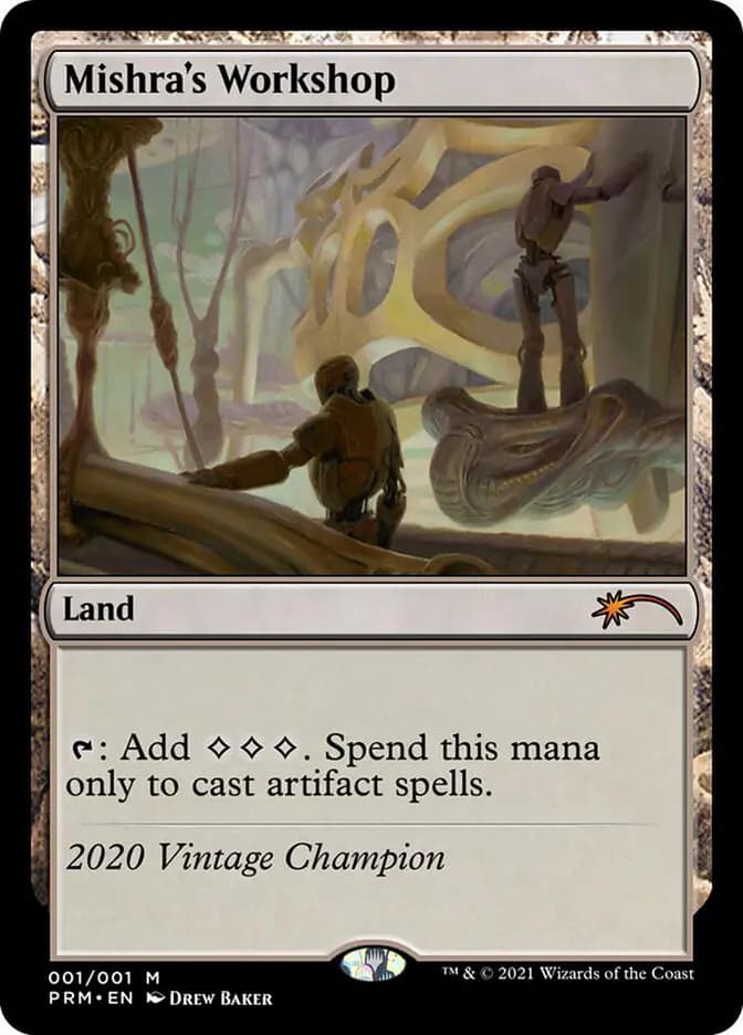 Card image of Mishra's Workshop