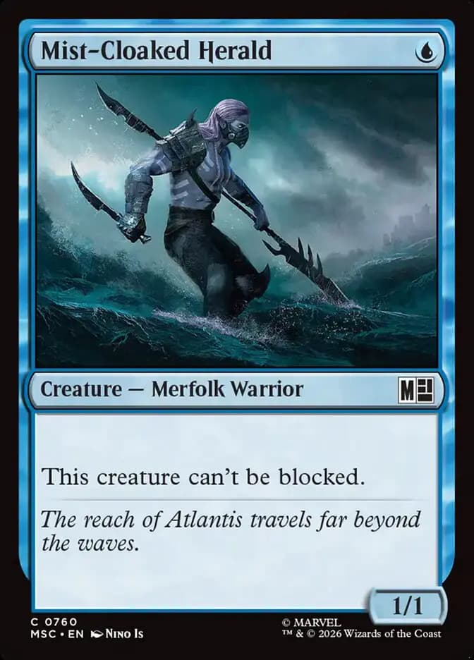 Card image of Mist-Cloaked Herald