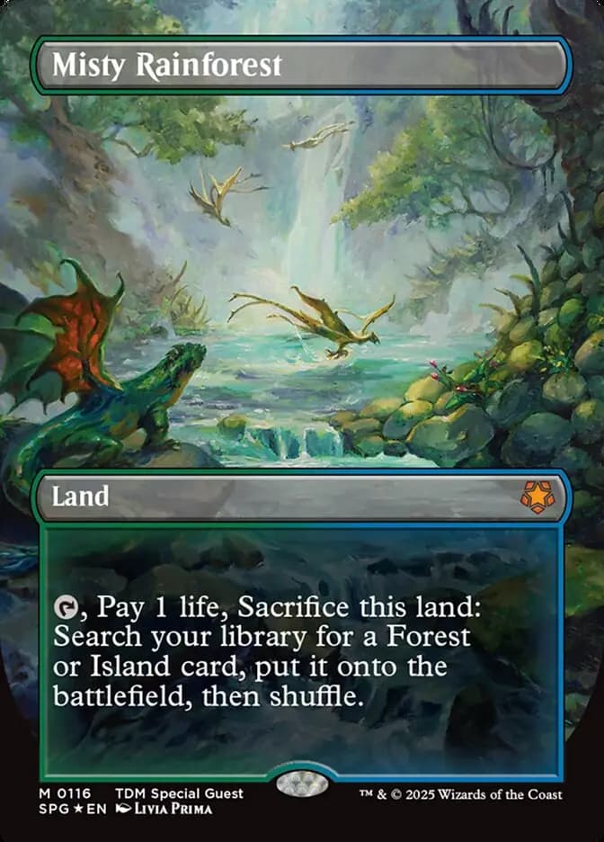 Card image of Misty Rainforest