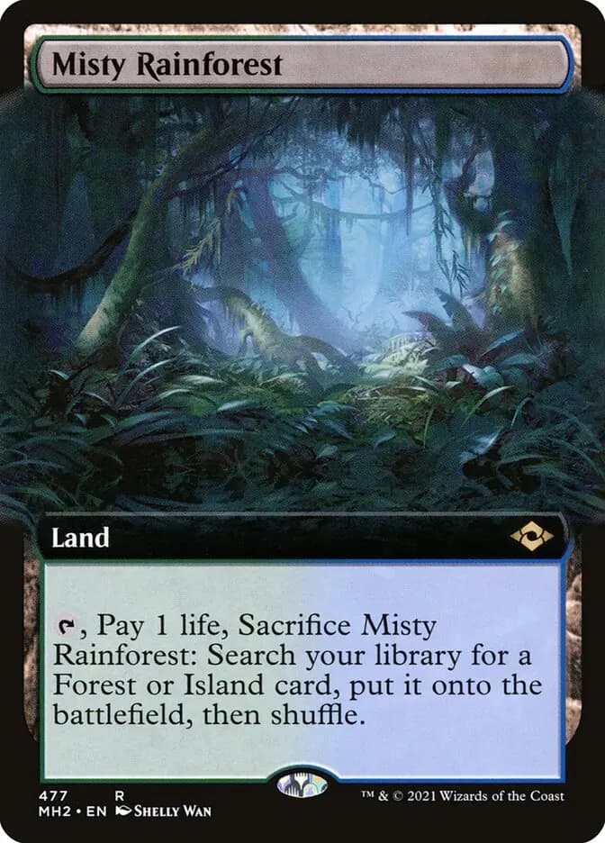 Card image of Misty Rainforest