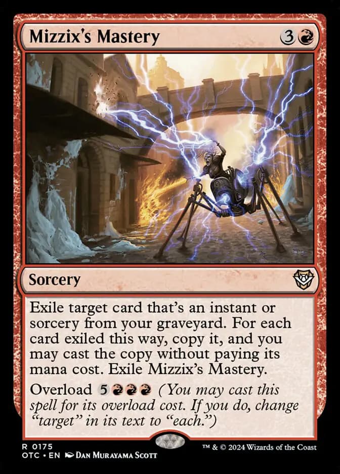 Card image of Mizzix's Mastery