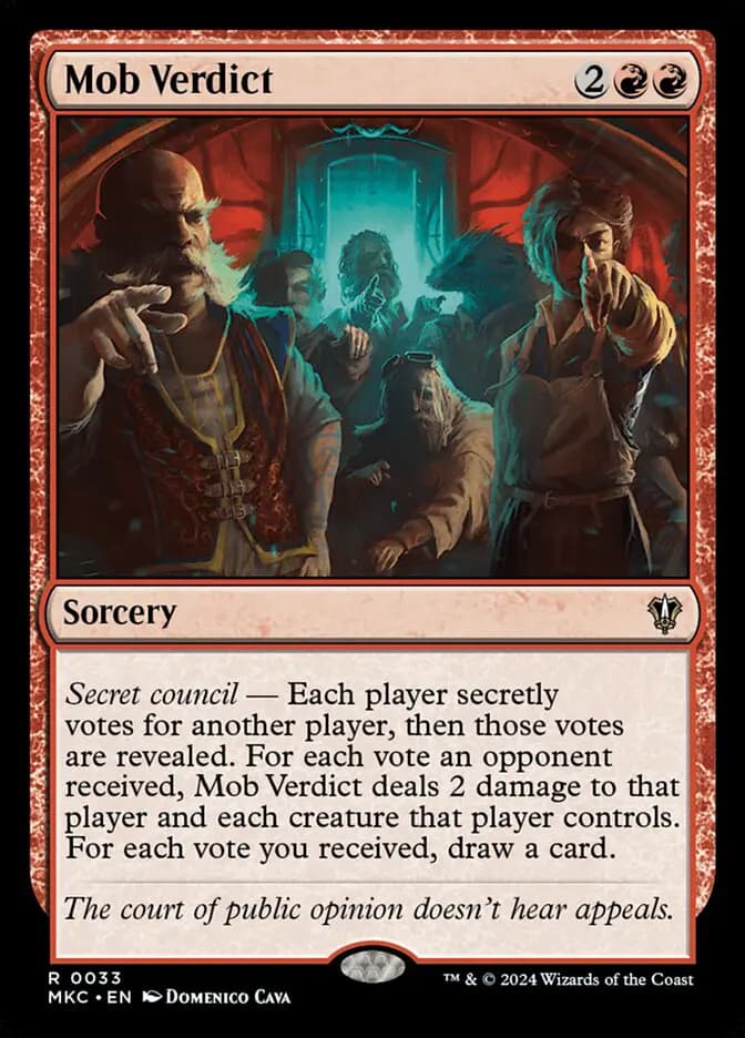 Card image of Mob Verdict