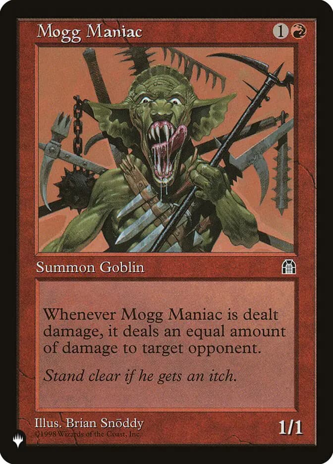 Card image of Mogg Maniac
