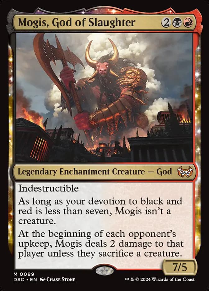 Card image of Mogis, God of Slaughter