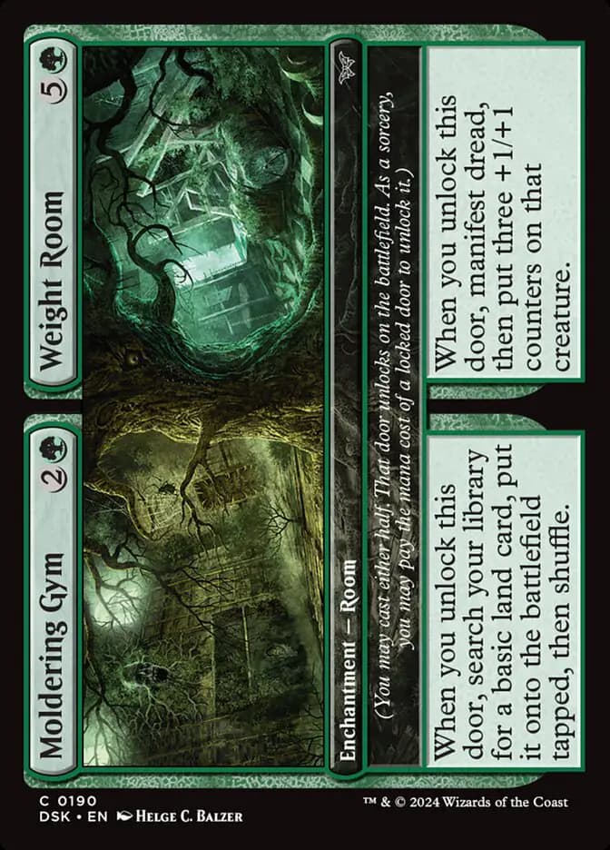 Card image of Moldering Gym / Weight Room