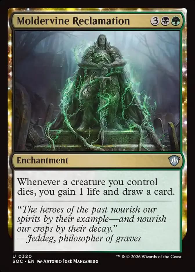 Card image of Moldervine Reclamation