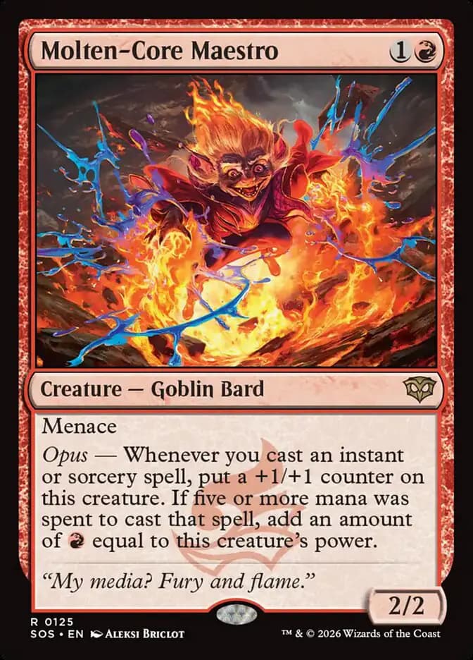 Card image of Molten-Core Maestro
