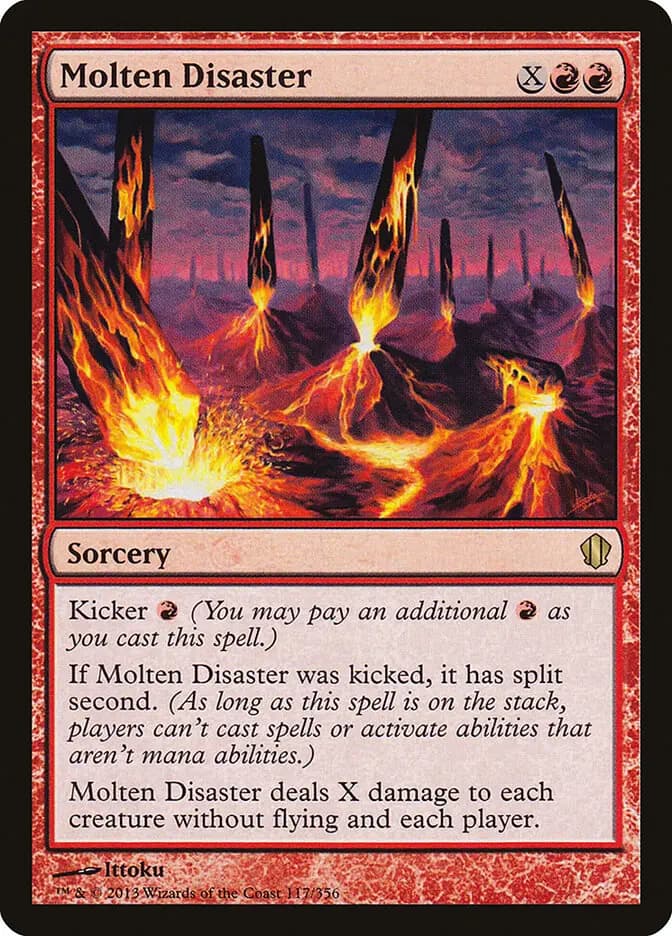 Card image of Molten Disaster