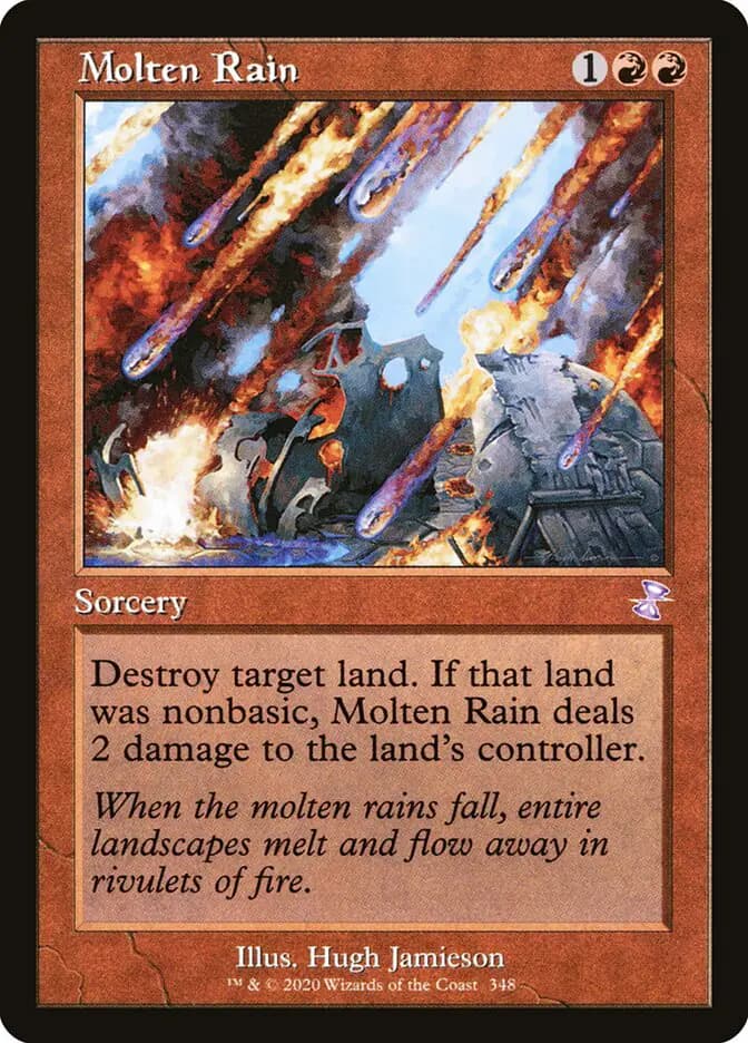 Card image of Molten Rain