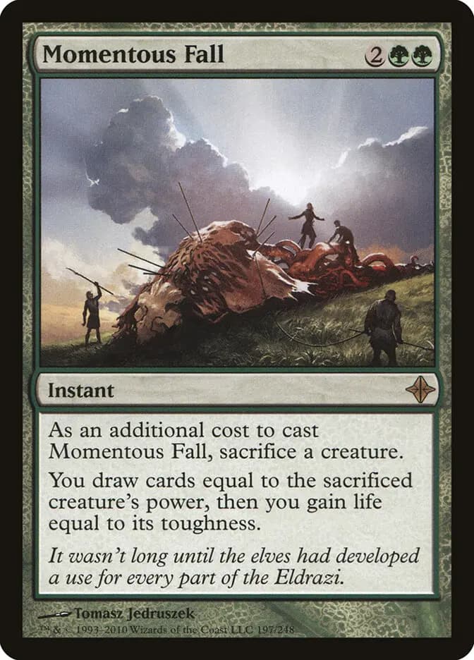 Card image of Momentous Fall