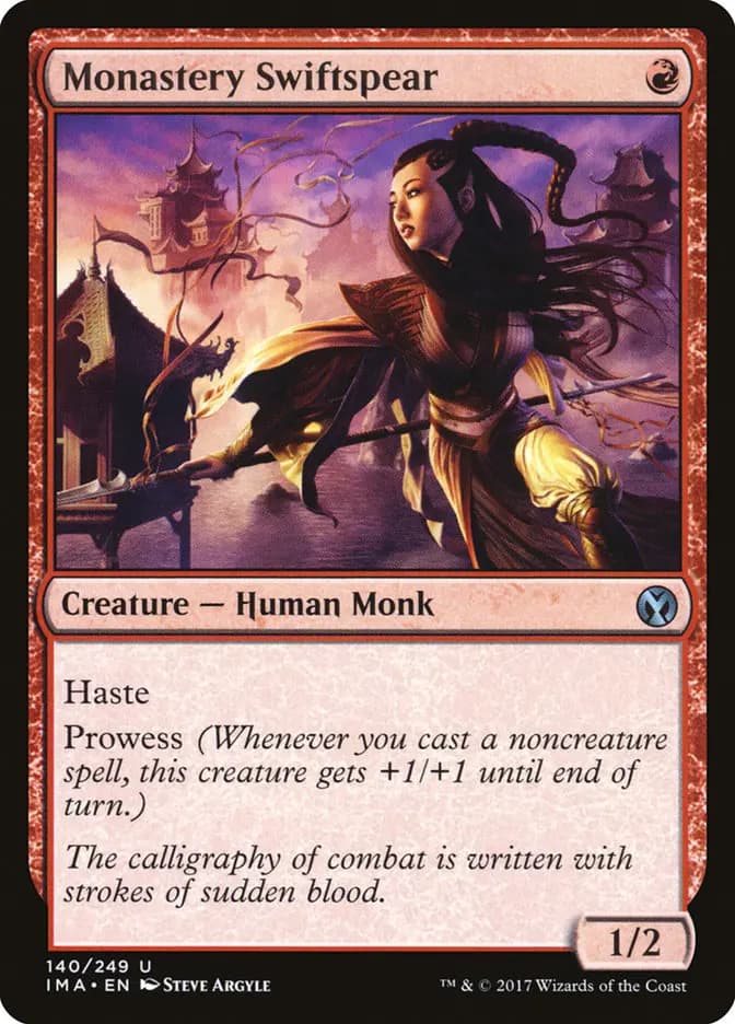 Card image of Monastery Swiftspear